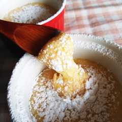 รูปของ 餅で新食感♡食べるカスタードクリーム☆