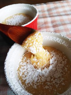 餅で新食感♡食べるカスタードクリーム☆-レシピのメイン写真