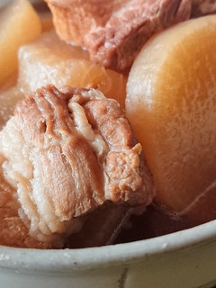 簡単!!豚バラと大根のやや中華風煮物♬-レシピのメイン写真
