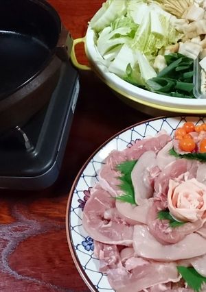 鶏すき (鶏のすき焼き)-レシピのメイン写真