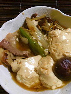 きのこたっぷり豚バラ肉豆腐-レシピのメイン写真