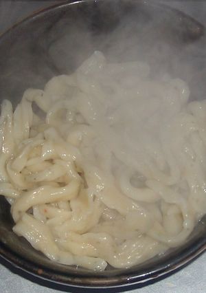 ハーブうどん-レシピのメイン写真