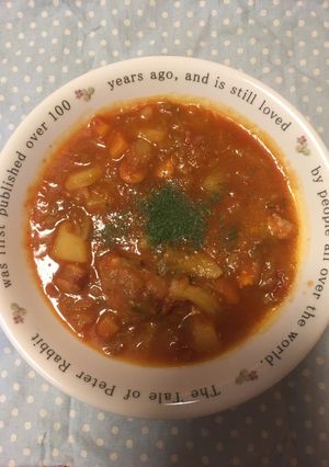 圧力鍋であっというまのミネストローネ-レシピのメイン写真