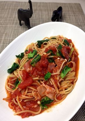 トマト缶deパスタ-レシピのメイン写真