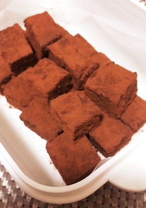 お豆腐の生チョコ-レシピのメイン写真