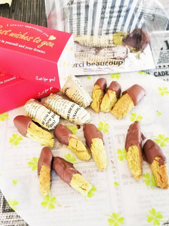 バレンタイン大量ならクッキーチョコ-レシピのメイン写真