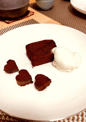 お豆腐生チョコケーキ-レシピのメイン写真