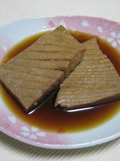 なつかしの味・・・・まぐろのしょうが煮◎-レシピのメイン写真