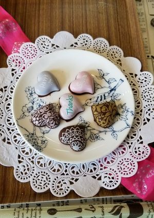 ダイソー★クックパッドコラボ転写チョコ-レシピのメイン写真
