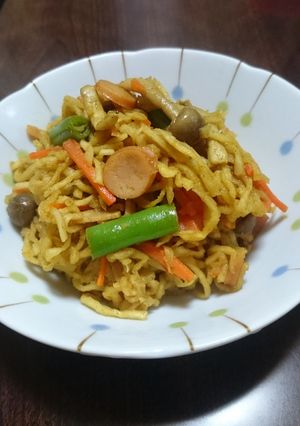 切り干し大根のカレーソテー-レシピのメイン写真