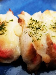 ちくわ明太子チーズ焼き★お弁当おかず-レシピのメイン写真