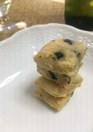 簡単うまっ☆オリーブ七味の大豆粉クッキー-レシピのメイン写真