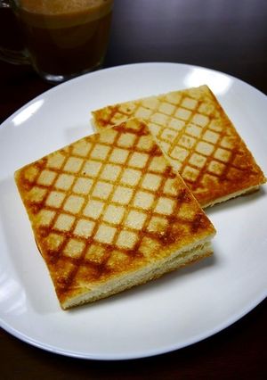 簡単！冷えたパンで基本のホットサンド-レシピのメイン写真