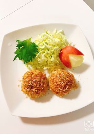 無添加、ノンフライ♬ コロッケ-レシピのメイン写真