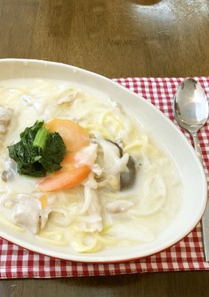 約15分で、クリームパスタ！！-レシピのメイン写真