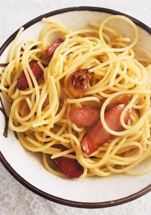 ペペロンチーノ風パスタ-レシピのメイン写真