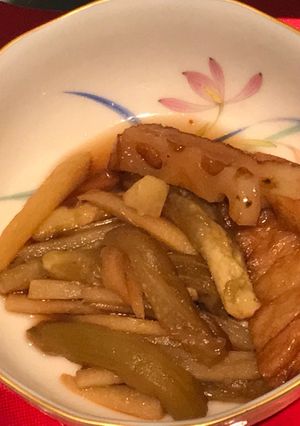 生姜と茄子の煮付け ホットクック利用OK-レシピのメイン写真