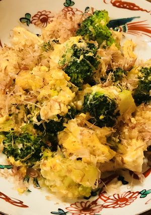 鶏肉とブロッコリーの豆腐チャンプルー-レシピのメイン写真