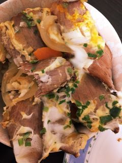 焼き豚卵とじ丼-レシピのメイン写真