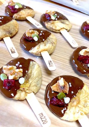 ※バレンタインに。いちじくのチョコバー-レシピのメイン写真