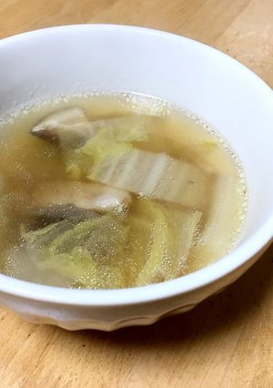 生姜と豚バラ肉のスープ-レシピのメイン写真