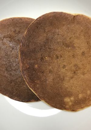 離乳食後期*りんごのふわふわパンケーキ-レシピのメイン写真