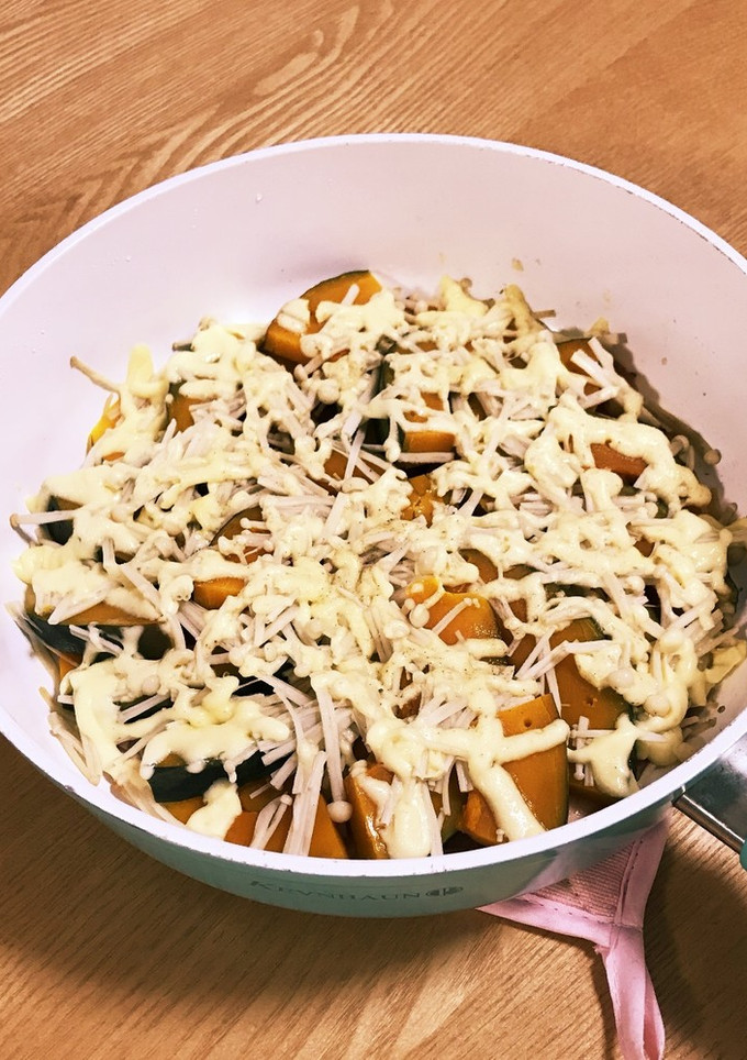簡単おかず☆かぼちゃとベーコンのマヨ焼き-レシピのメイン写真