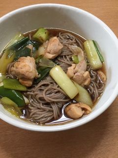 とりねぎ蕎麦-レシピのメイン写真