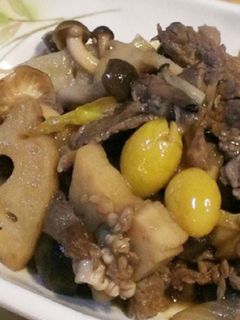 れんこんと牛肉のオイスター炒め♡-レシピのメイン写真