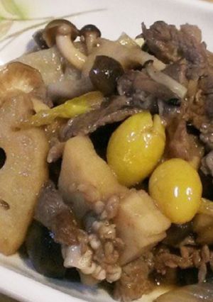 れんこんと牛肉のオイスター炒め♡-レシピのメイン写真