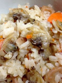 冷凍あさりの炊き込みご飯♡-レシピのメイン写真