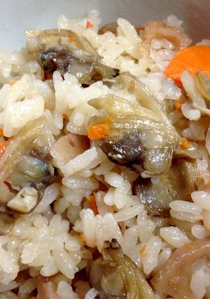 冷凍あさりの炊き込みご飯♡-レシピのメイン写真