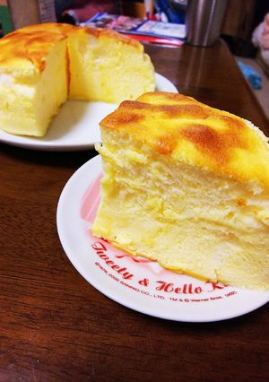 スフレチーズケーキ-レシピのメイン写真