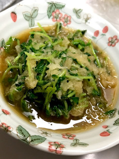 豆苗のおろし和え-レシピのメイン写真