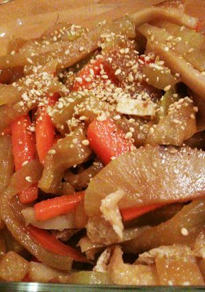美味しい！大根キンピラ-レシピのメイン写真