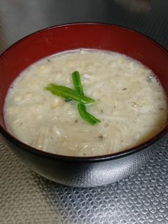 長芋と卵のトロトロお吸い物-レシピのメイン写真