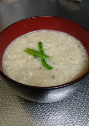 長芋と卵のトロトロお吸い物-レシピのメイン写真
