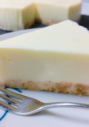 生クリームなし！さっぱりレアチーズケーキ-レシピのメイン写真
