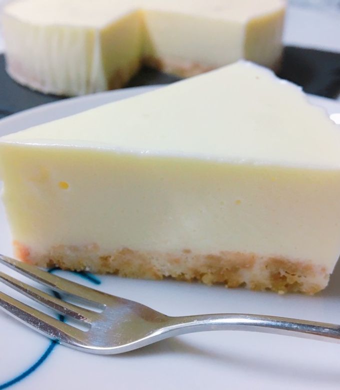 生クリームなし！さっぱりレアチーズケーキ-レシピのメイン写真