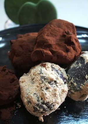 バレンタインにも和の味覚甘栗チョコ♪-レシピのメイン写真