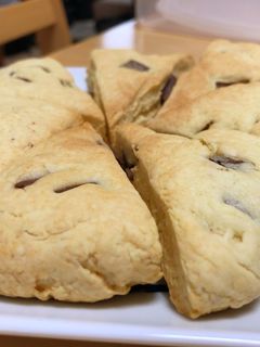 トースターでチョコスコーン-レシピのメイン写真