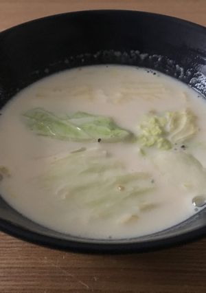 白菜のミルクコーンスープ-レシピのメイン写真