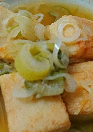 3分！ヘルシーピリ辛高野豆腐-レシピのメイン写真