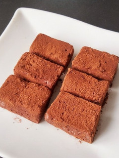 チョコなし生クリームなし☆お豆腐生チョコ-レシピのメイン写真