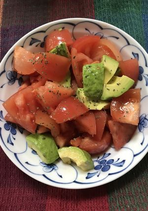 簡単！アボカドトマトのレモンがけ-レシピのメイン写真