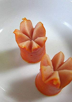 ウィンナーのお花＊キャラ弁のおかず-レシピのメイン写真