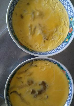 2日目の残ったお味噌汁で茶碗蒸し-レシピのメイン写真