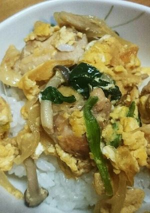 フライパンで簡単親子丼-レシピのメイン写真