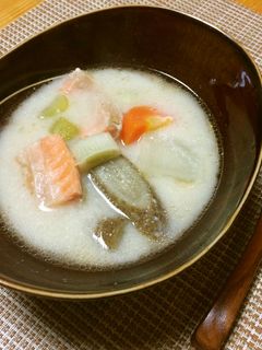 鮭の粕汁-レシピのメイン写真