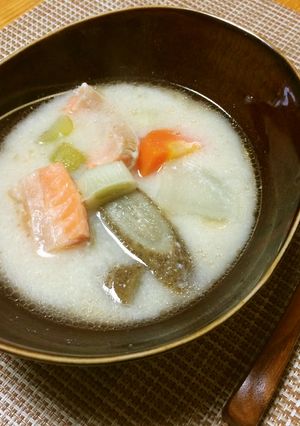 鮭の粕汁-レシピのメイン写真